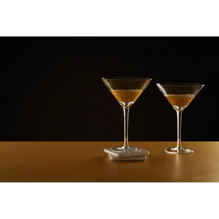 Set Of Two Lex Cocktail Glasses