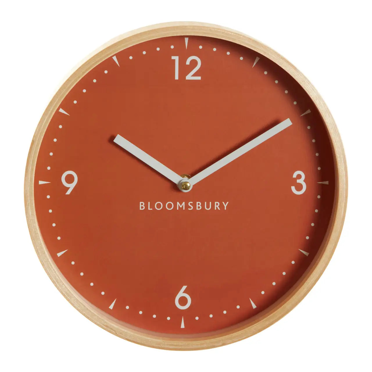 Cooper Small Orange Wall Clock