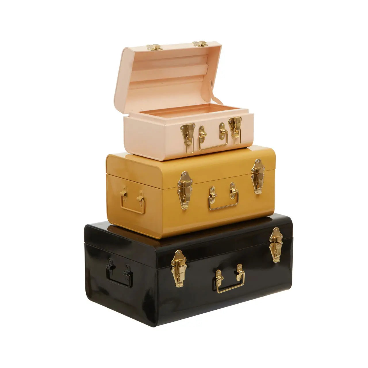 Vintage Storage Trunks (Set of 3)