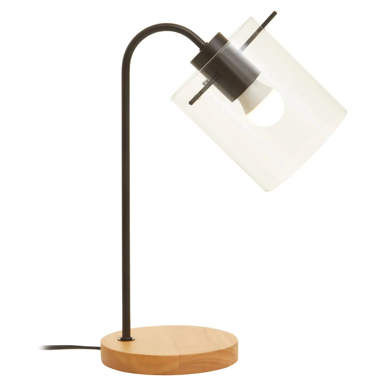 Helsinki Curved Table Lamp - Matte Black