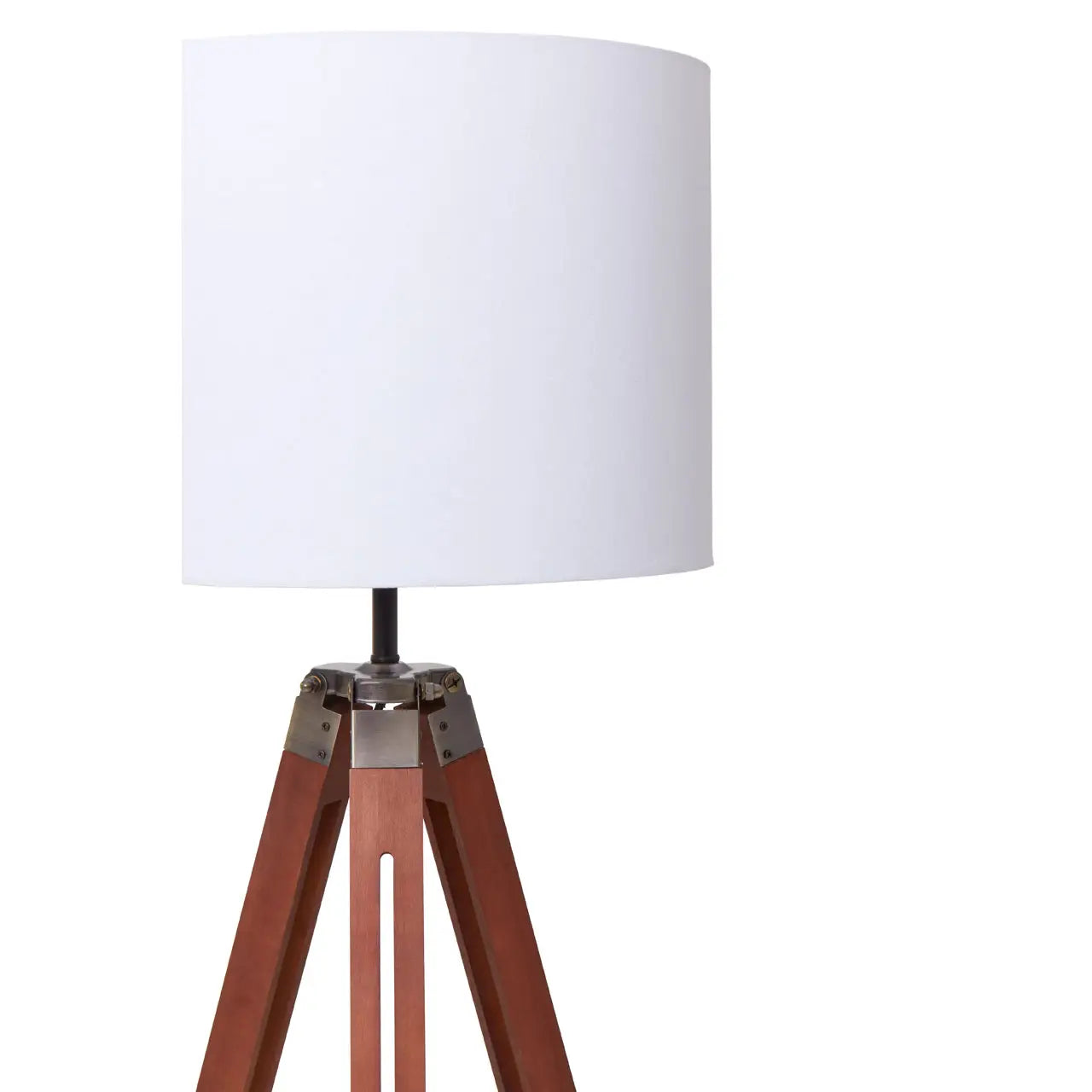 Helsinki Tripod Floor Lamp With Brown Base