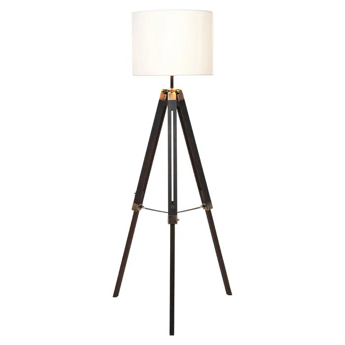 Helsinki Tripod Floor Lamp With Black Base