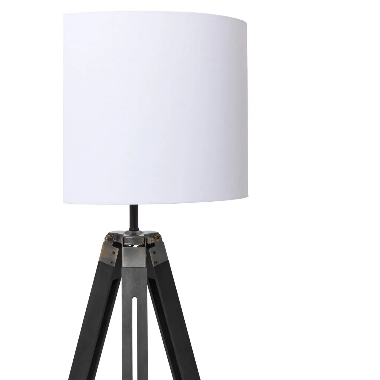 Helsinki Tripod Floor Lamp With Black Base