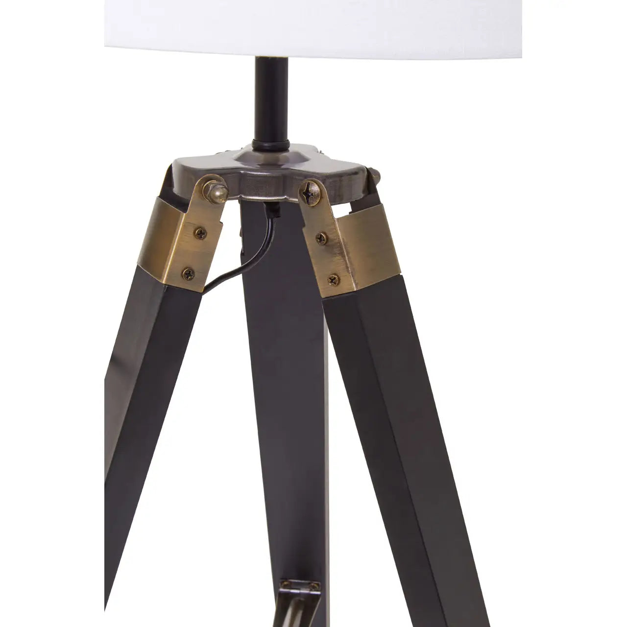 Helsinki Tripod Table Lamp With Black Base