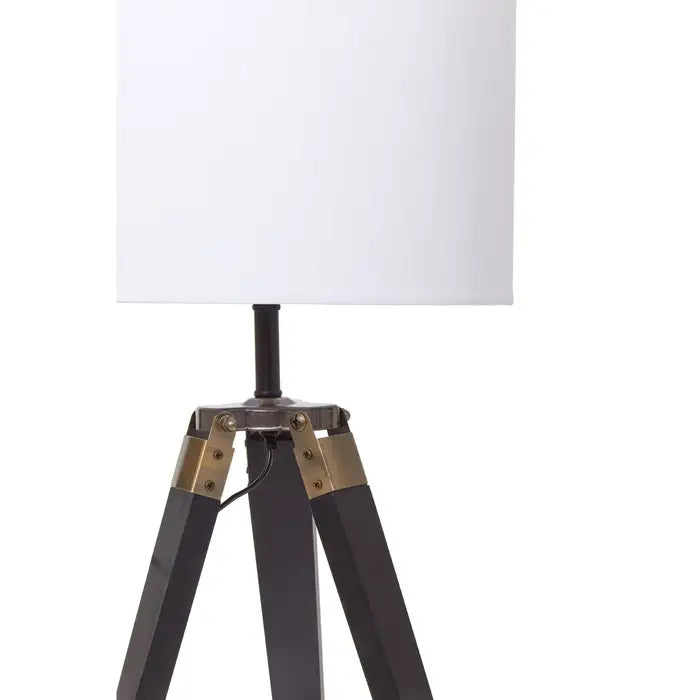 Helsinki Tripod Table Lamp With Black Base