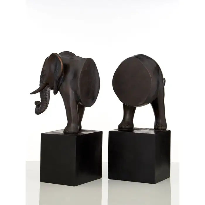 Bohemian Elephant Bookends