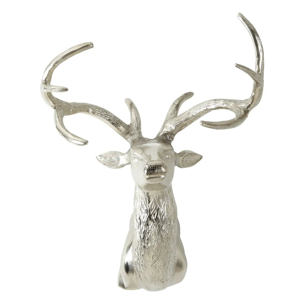 Wall Mounted Stag With Antlers