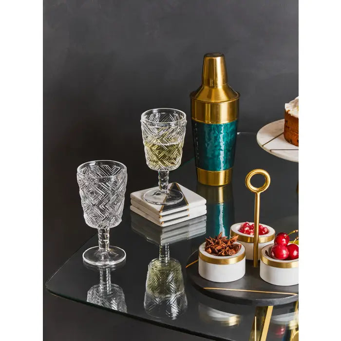 Green Enamel Cocktail Set