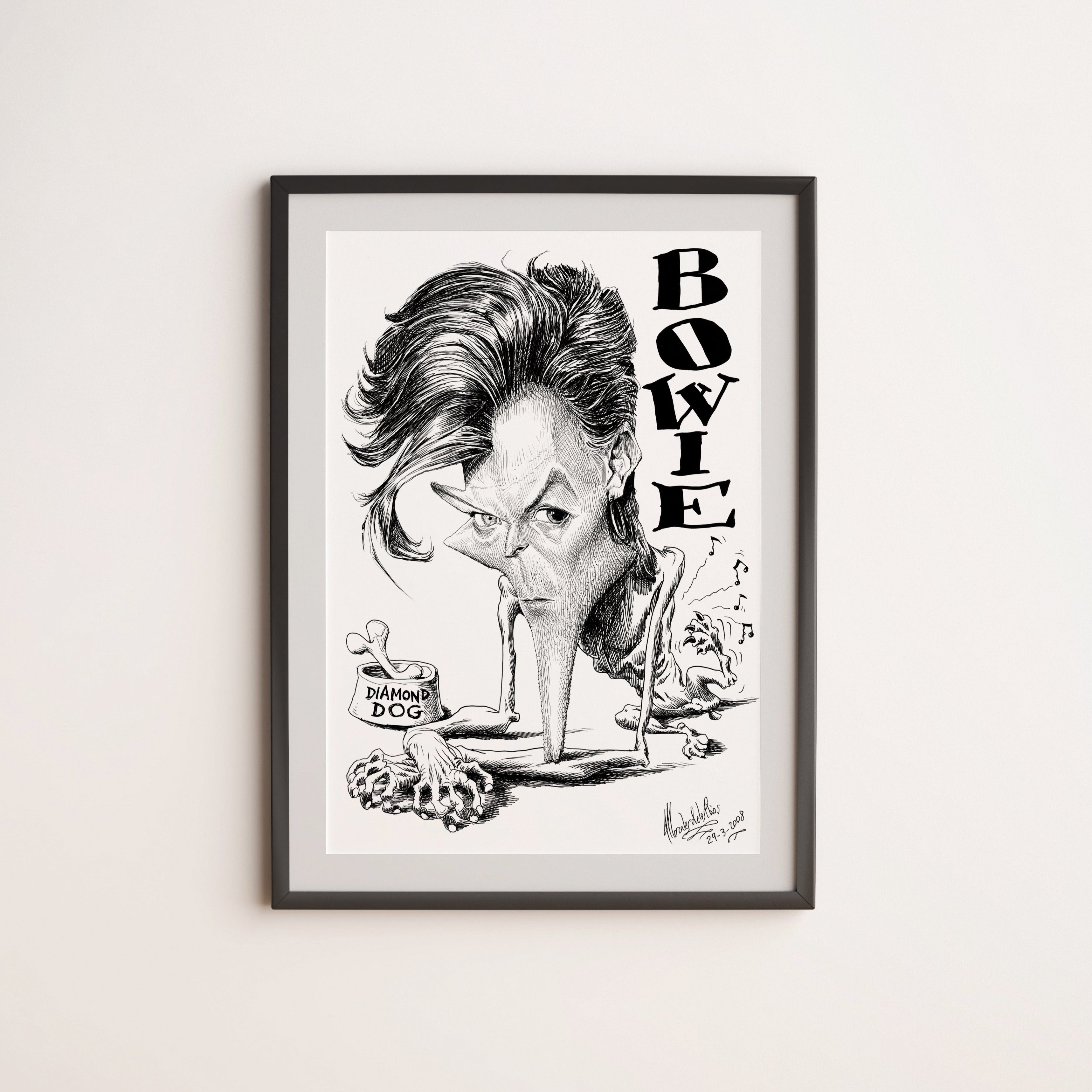 Pablo's Bowie Wall Art