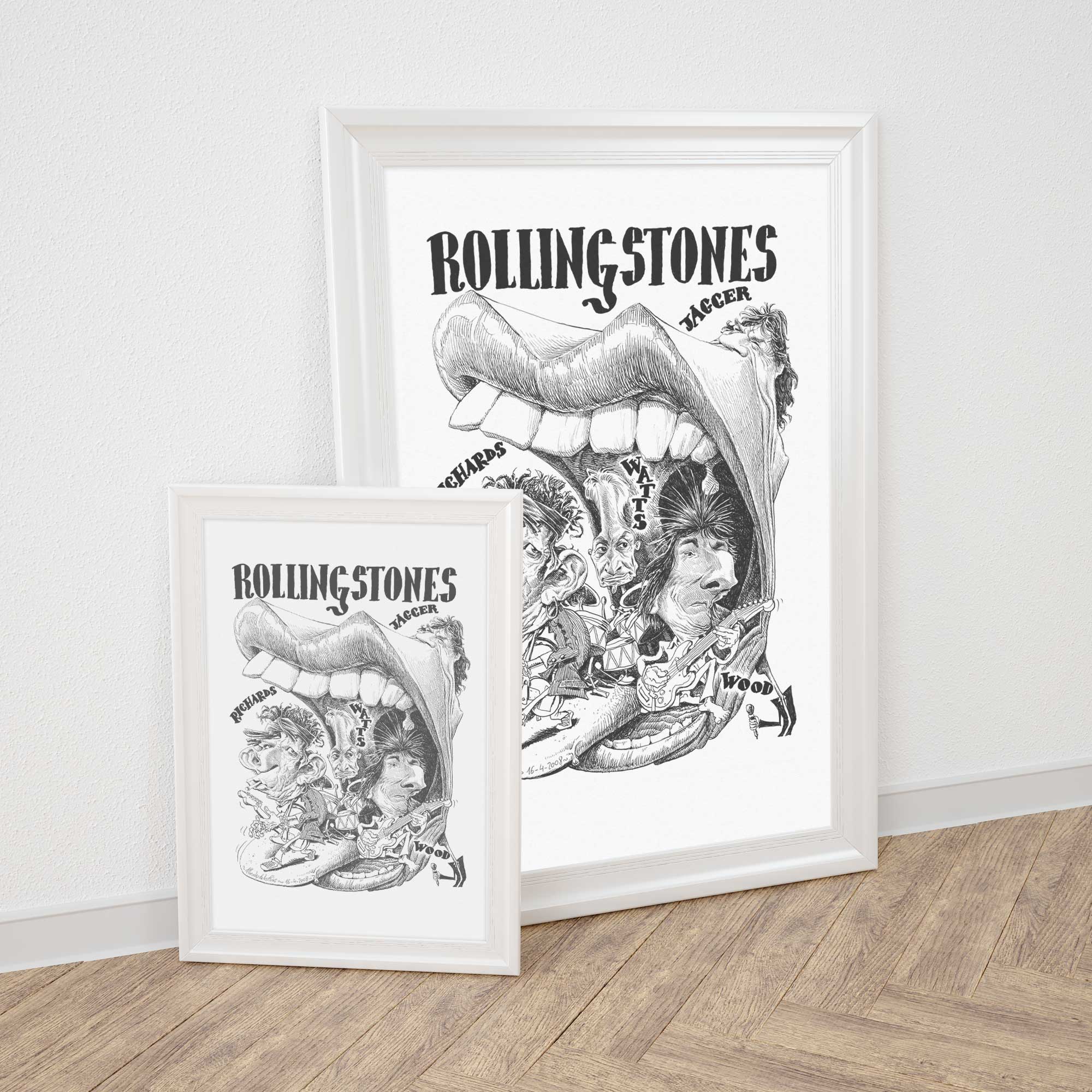 Pablo's Rolling Stones Wall Art