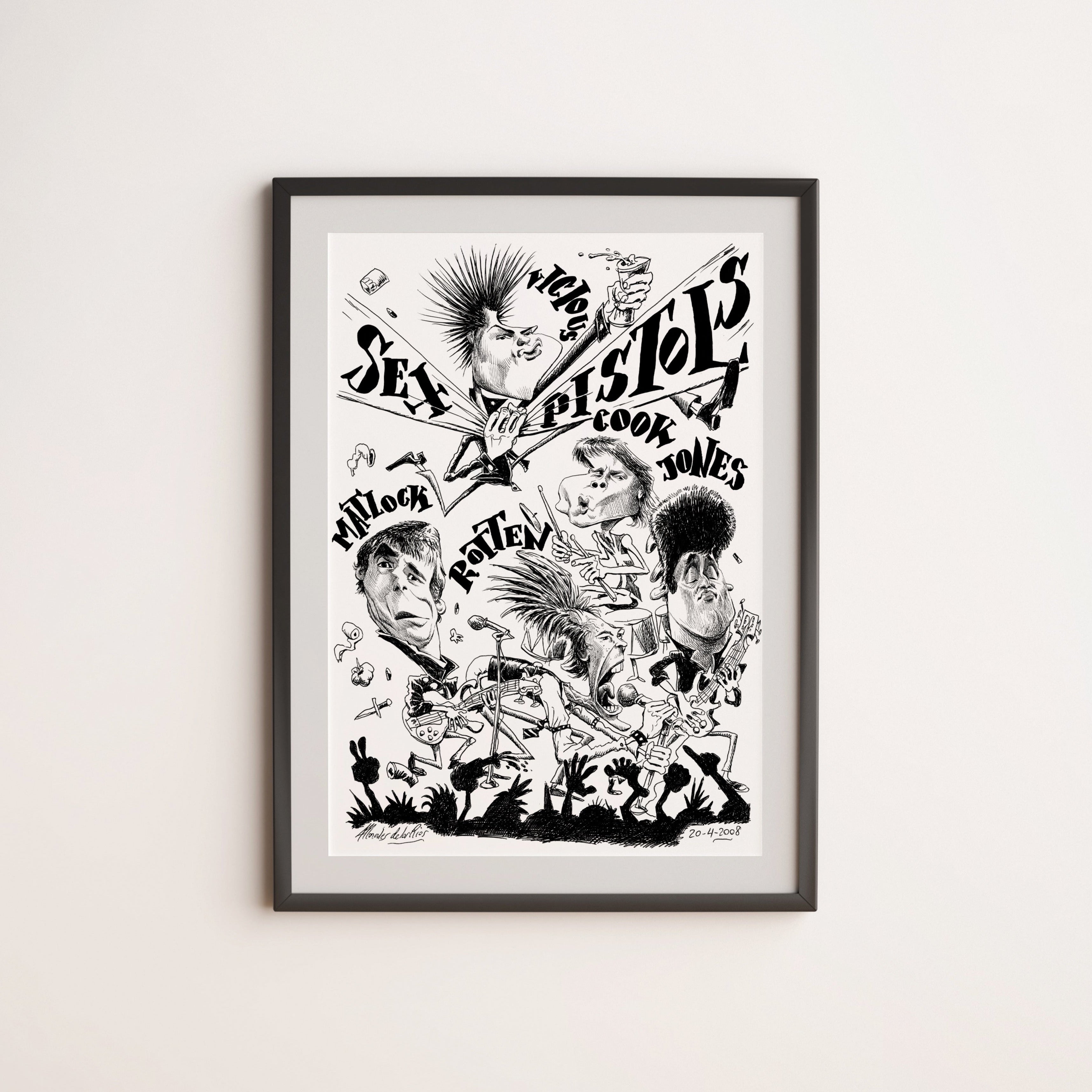 Pablo's Sex Pistols Wall Art