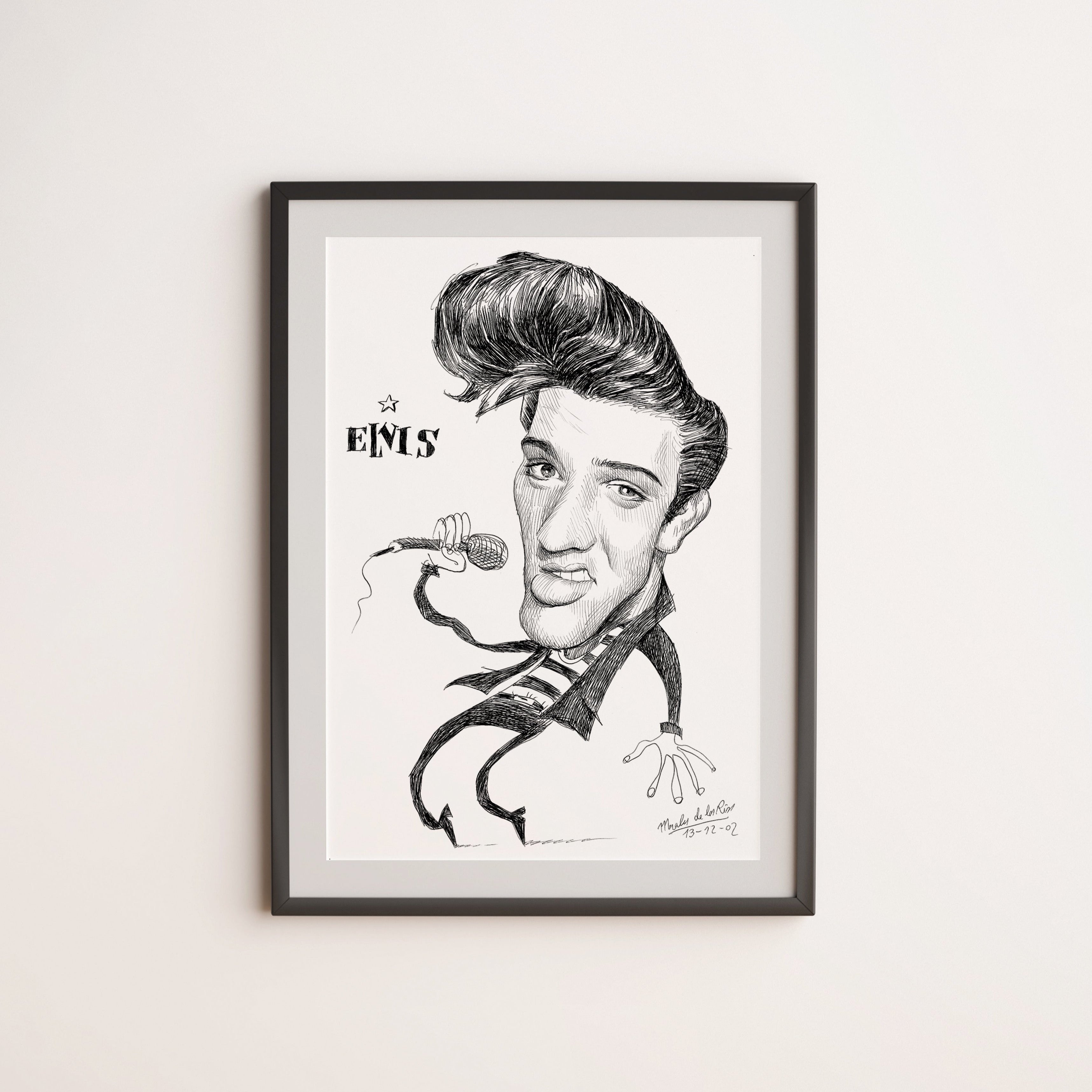 Pablo's Elvis Wall Art