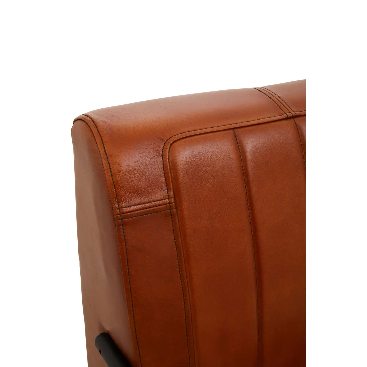 Texas Tan Leather Armchair