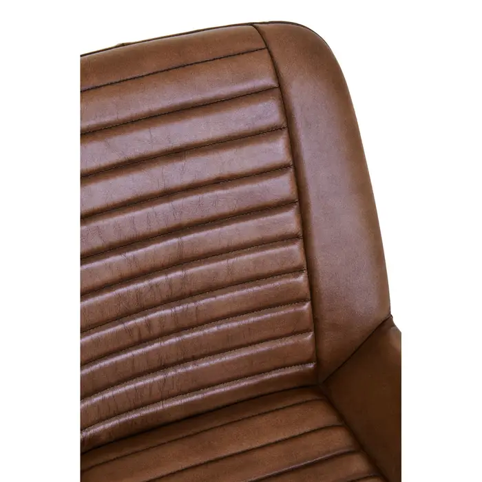 Texas Brown Leather Chair